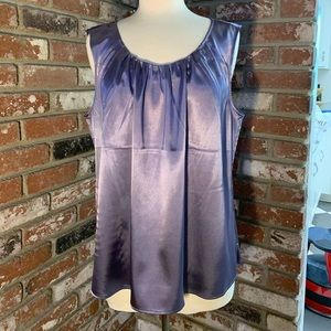 *SALE*NWT Chicos Purple Silky Tank Sz 3 (16)